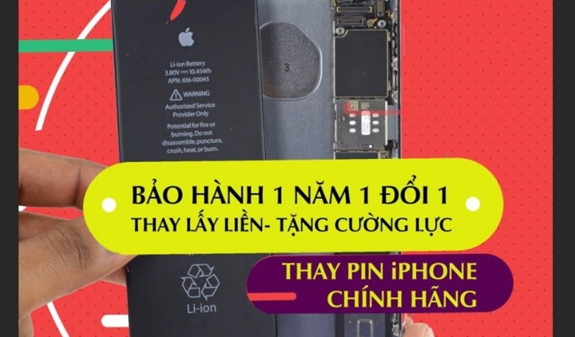 Địa chỉ thay iPhone chính hãng ở Tân Bình